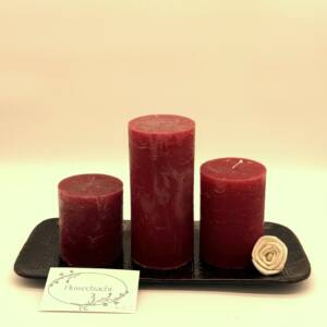 Warm licht dat blijft ~ robijnrood